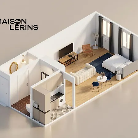 アパート Magnifique - 15 Minutes A Pieds Du Palais Des Festivals - Maison Lerins